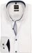 OLYMP Level 5 body fit chemise - longueur de manche 7 - blanc (bleu contraste)