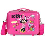 Disney Minnie Happy Helpers Trolley Cabine, Fuchsia, Trousse, Icon
