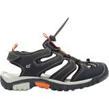 Regatta Kindersandalen Westshore IV Zwart Unisex Synthetisch/Textiel Klittenband Harde Zool Maat 32/33