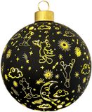 Disney boule de Noël avec éclairage Mickey Mouse - 10 cm
