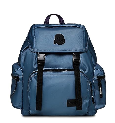 Invicta Urban S Rugzak, rugzak voor dames, vrije tijd en reizen, ruim, Grijs, Eén maat, Casual