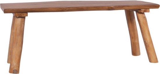 vidaXL Tuinbank 120 cm massief teakhout