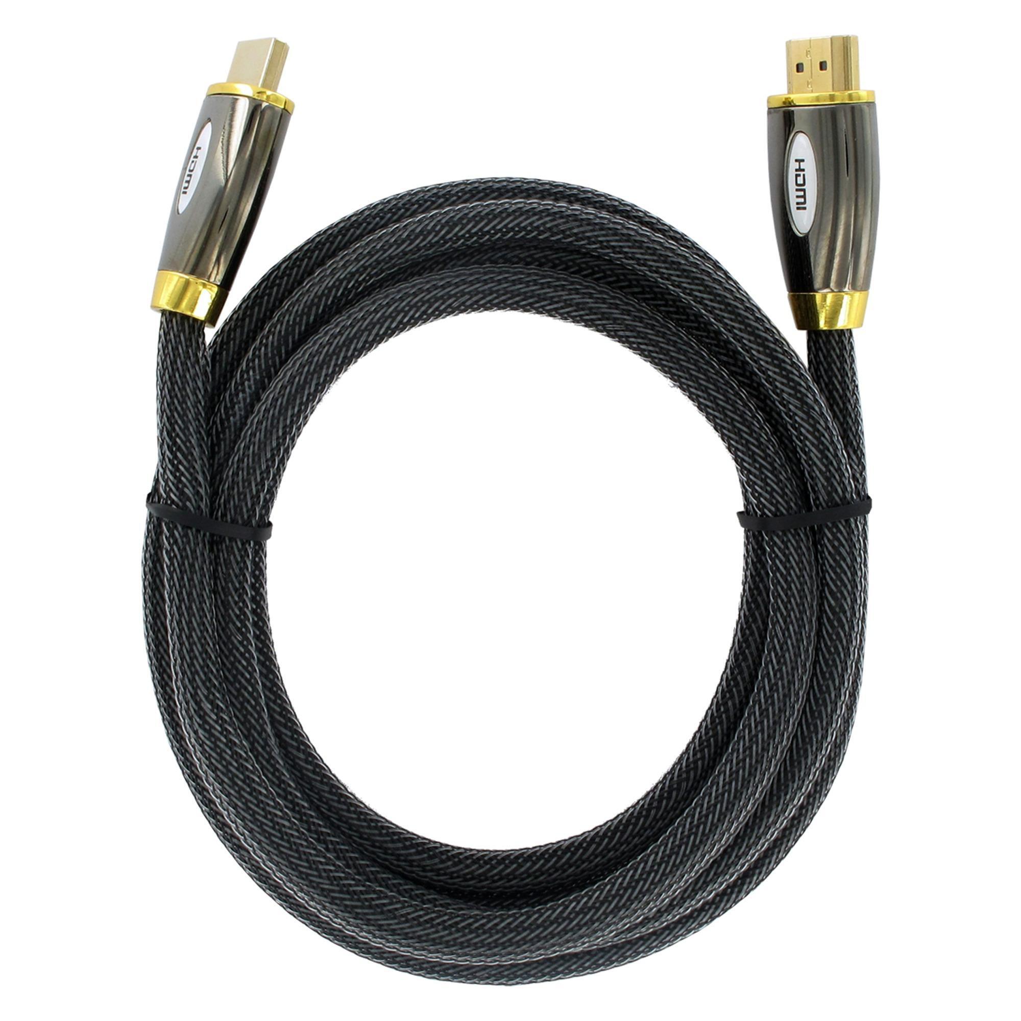 Q-Link hdmi kabel h speed gold plated 3d 2.0m
