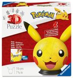 Puzzle-Ball Ravensburger Puzzle-Ball Pokémon Pikachu mit ansteckbaren Ohren