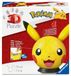 Puzzle-Ball Ravensburger Puzzle-Ball Pokémon Pikachu mit ansteckbaren Ohren