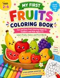My First Fruits Coloring Book