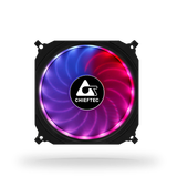 Chieftec CF-1225RGB Ventilator zwart