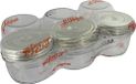 Le Parfait Familia Wiss 1659601 Sodo Terrine Potten (Set van 6) - 30 x 20 x 8 cm - Transparant