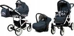 BabyLux® Largo | Ensemble pour chat 3-en-1 | Gris géométrique | Combinaison pour chat | Bug