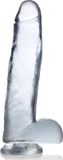 Jock C-Thru Dildo transparent - 27 cm.
