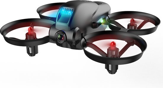 Lipa KF-615 Quadcopter mini drone -HD camera Fly Path - Met koffer- 21 minuten vliegen - Voor binnen & buiten - LED lichtjes - Met app & wifi - Telefoonhouder en remote - Ook voor kinderen - Headless mode en obstakel ontwijking- Extra batterij