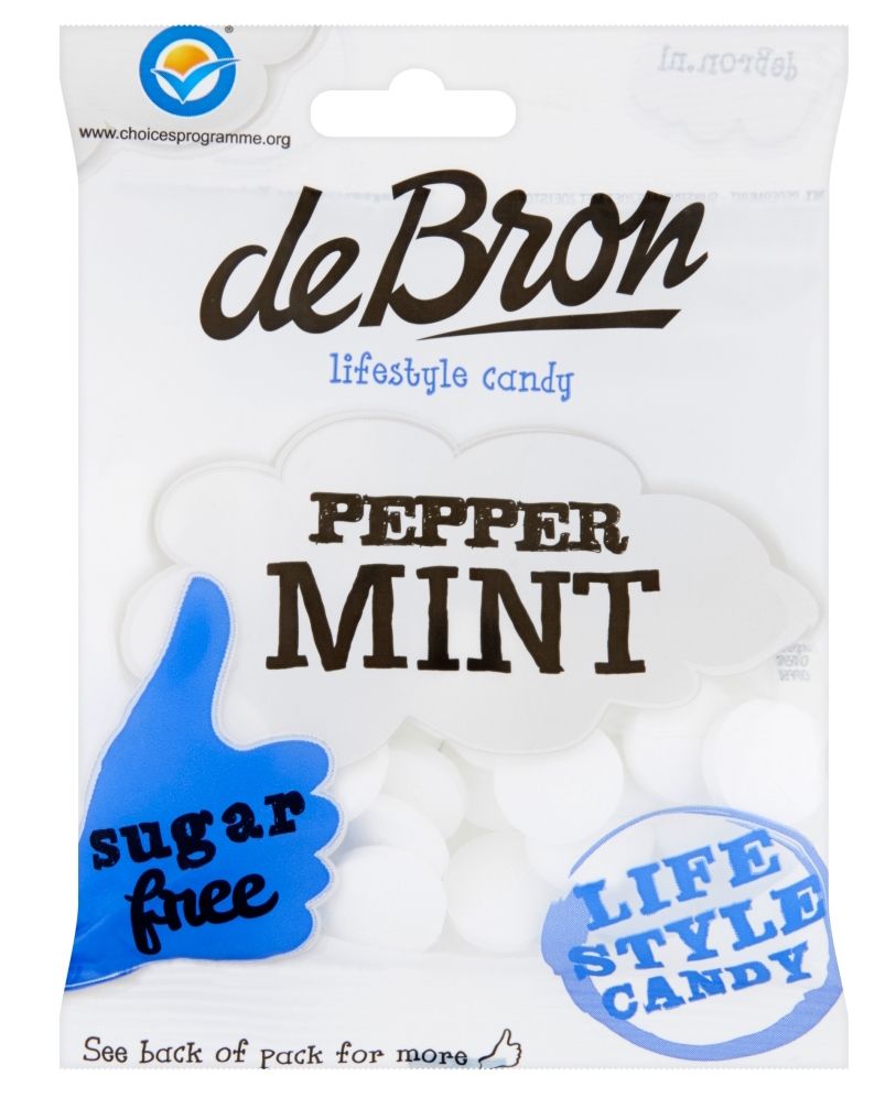 De Bron Pepermunt Suikervrij 12 x 100gr