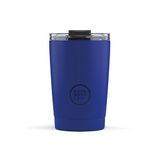 Cool Bottles Thermosbeker 330 ml - RVS Tumbler Beker - 5u warm / 10u koud - Lekvrije Koffiebeker - BPA-vrij - Vivid Blue