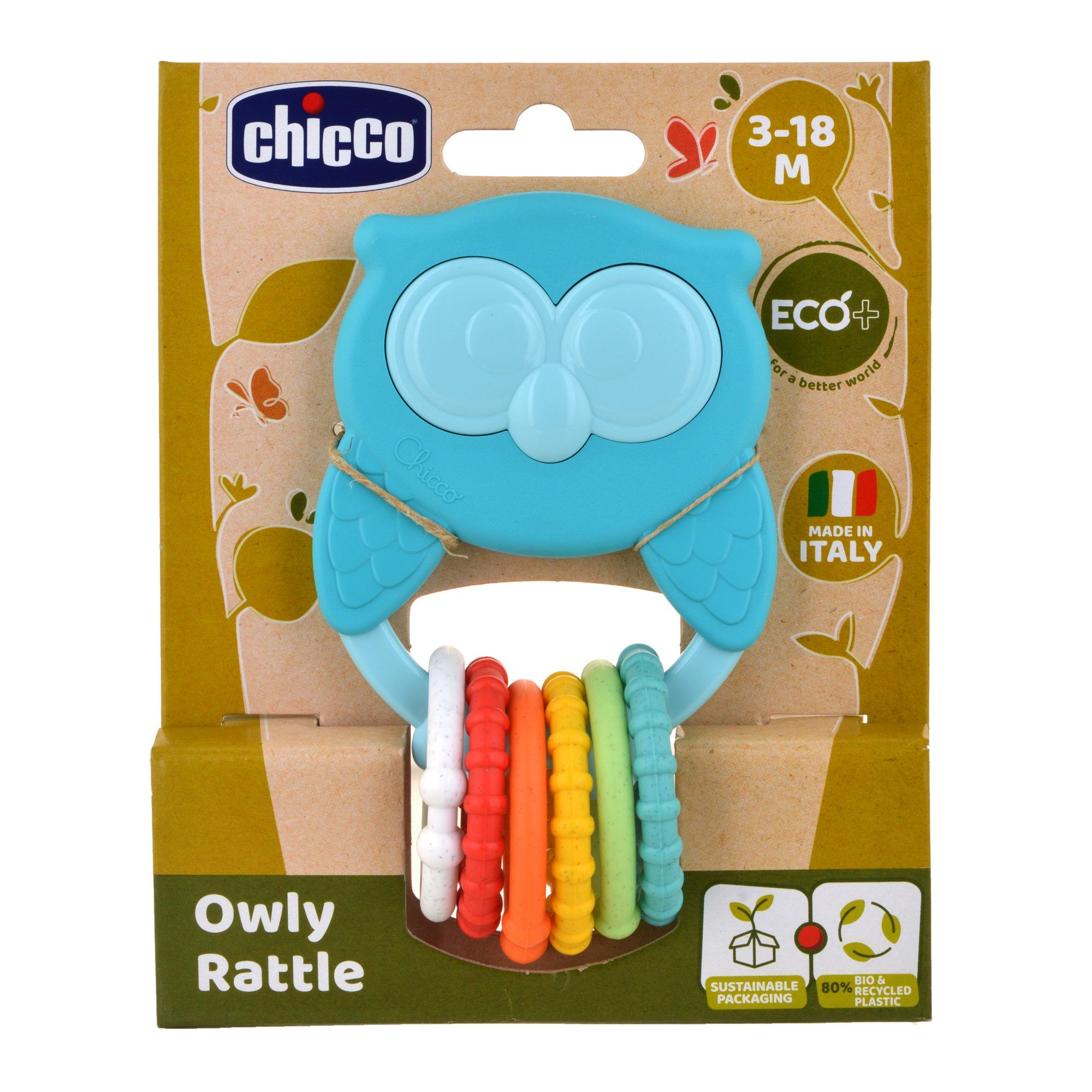 Chicco Eco+ Rammelaar - 00010494 - Unisex - Meerkleurig