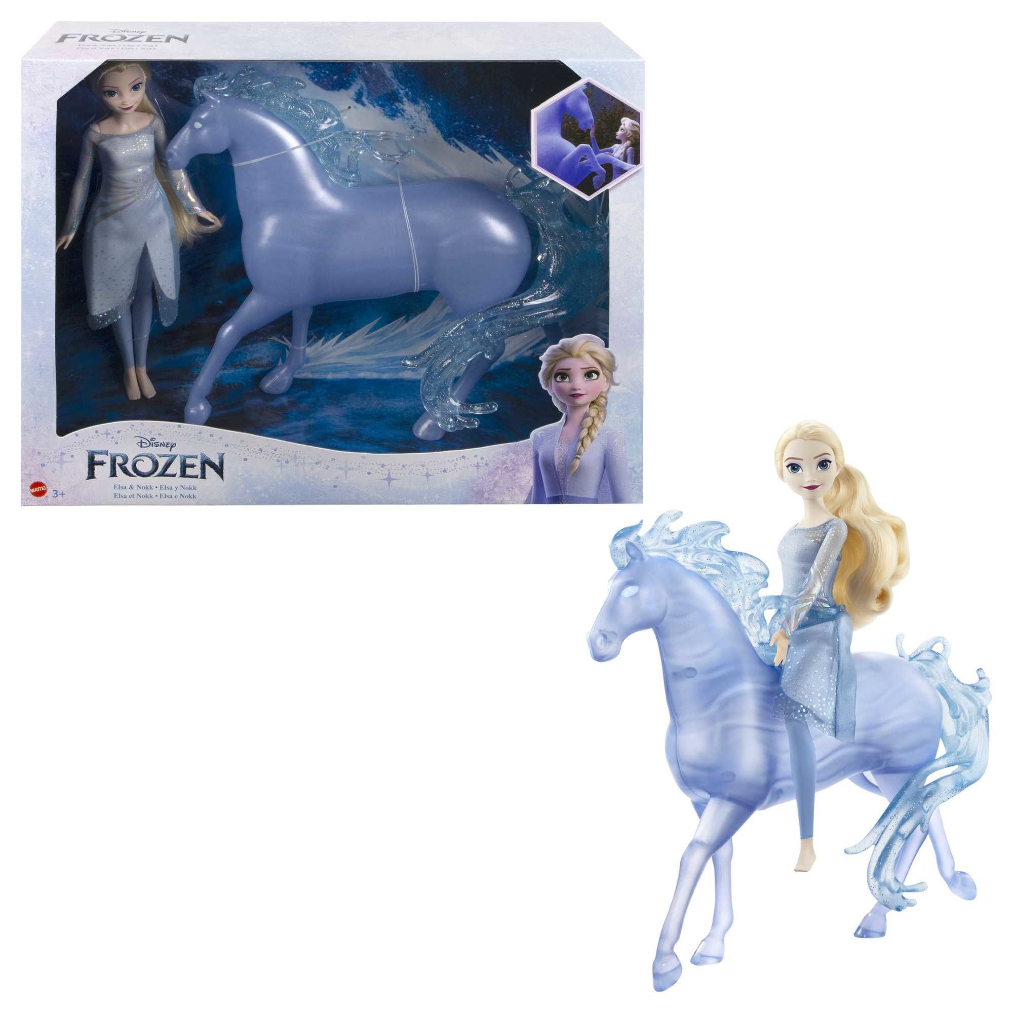 Mattel Disney Frozen Elsa en Nokk Fashion Doll - Multicolour