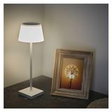 EMOS KATIE Accu-bureaulamp, 4 W, led-tafellamp, waterdicht IP44, USB-oplaadbaar, 96 uur lichtduur, helderheid 250 lm, draadloos, dimbaar, kleurverandering (3000/4000/5000 K), 1,5 m USB-oplaadkabel