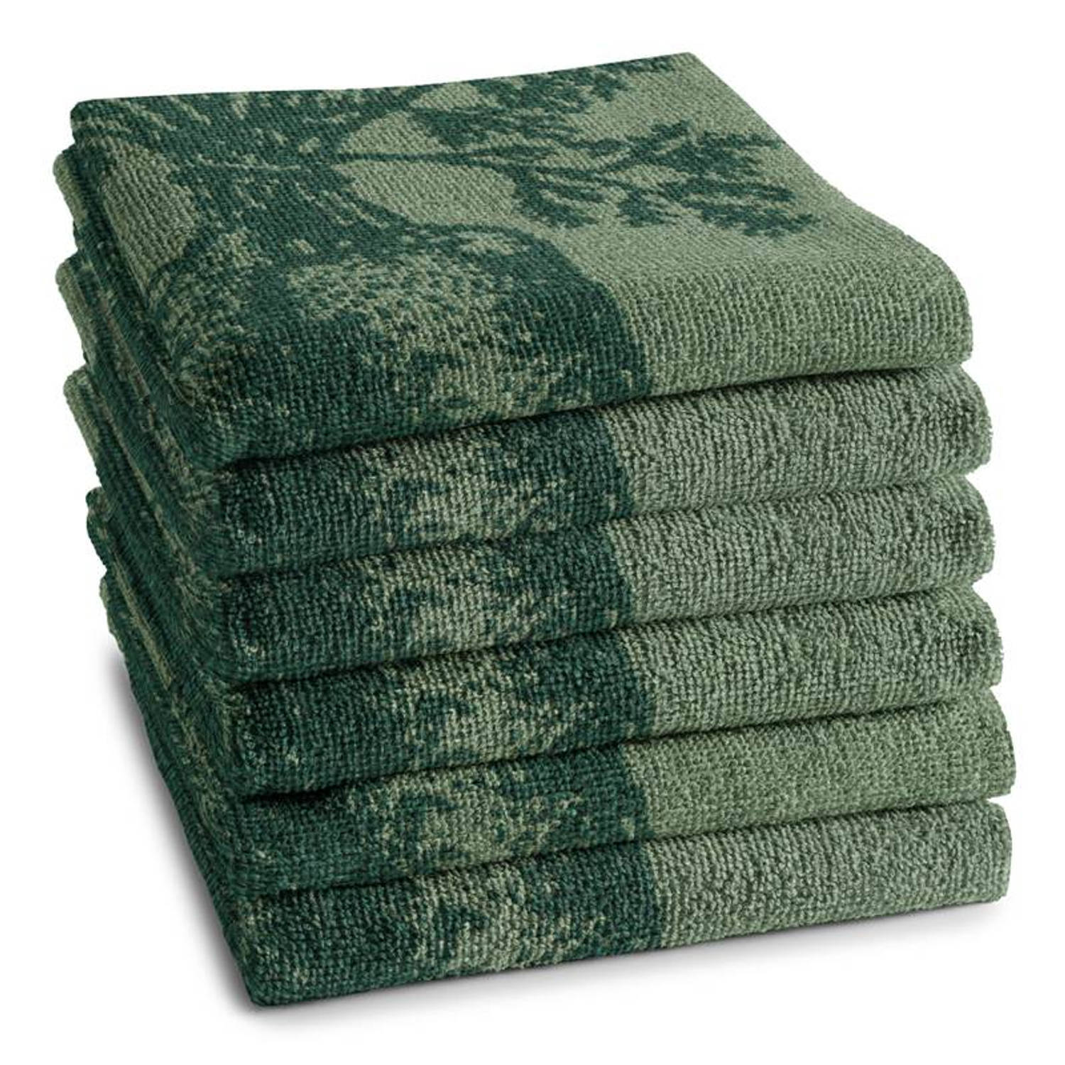 DDDDD Greens - Keukendoek - Green - 6 stuks