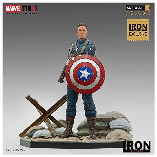 Iron Studios 20719-10 Captain America First Avenger 1:10 Figuur Marvel