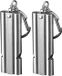 Unyqoos® Notsignaalfluit 150 dB – flûte compacte en acier inoxydable 56 x 19,5 x 7 mm avec porte-clés