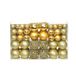 VidaXL 100-delige kerstballenset 3/4/6 cm goudkleurig