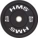 HMS Bumper Plate - Olympische Halterschijf - 15 kg - Zwart