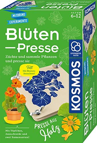 kosmos Blüten-Presse: Experimentierkasten