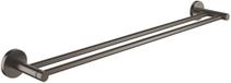 GROHE Start Dubbele Handdoekhouder – 600 mm – Metaal – Geborsteld Hard Graphite