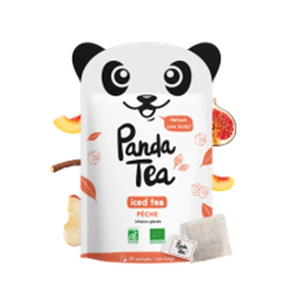 GSA Pharma Panda Tea Iced Tea Perzik 28 zakjes