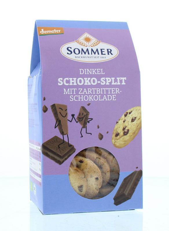 sommer Spelt koekjes chocosplit bio 150g