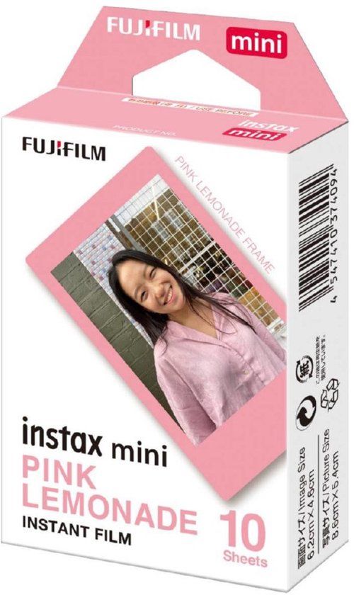 FUJIFILM instax Pink Lemonade Single Pack - 10 films