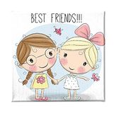 Homemania Afbeelding "Die besten Freunde"