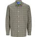 JORJOSHUA FLANNEL CHECK SHIRT LS, Vetiver
