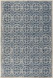 Safavieh Vloerkleed Marina Wol Navy Blauw A-symmetrisch patroon 122 x 183 cm