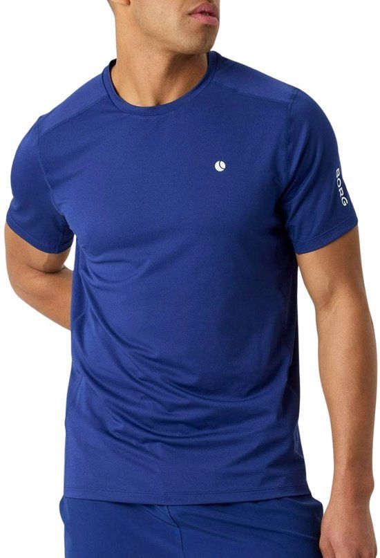Björn Borg Ace Mesh Panel Shirt Heren - Maat S