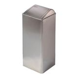 Mediclinics afvalbak RVS gesloten 80 liter