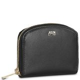 JASLEN - Portemonnee en Coin Purse: Stijlvolle Mini Portemonnee met Portemonnee Met Rits en Coin Wallet. RFID-bescherming, Zwart