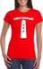 Bellatio Decorations Shoppartners Bv Amsterdam shirt met Amsterdammertje rood dames M