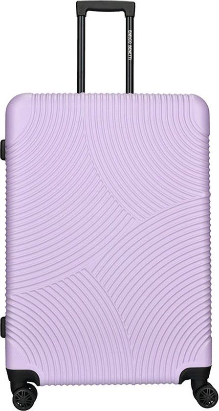 Enrico Benetti Louisville Grote Koffer 75 cm - 104 liter - Lila