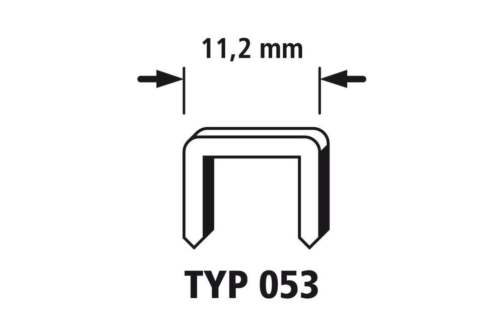 Wolfcraft 4000 broad back staples