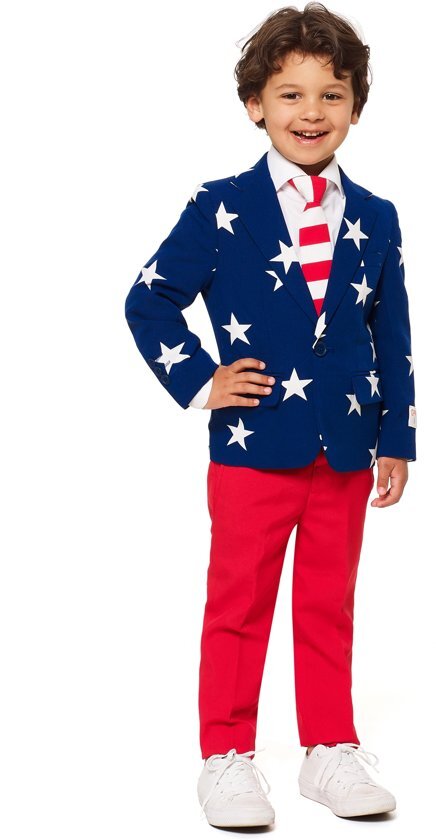 OppoSuits Mr. USA â„¢ kostuum voor kinderen - Verkleedkleding