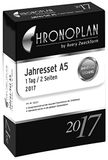 Chronoplan 50207 Kalenderinzet 2027 (jaarset A5 (148 x 210 mm), vervangende kalender voor dagplanner, ideaal voor gedetailleerde dagplanning, 1 dag op 2 pagina's)