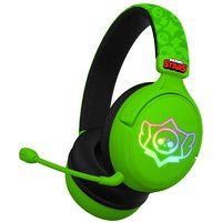 Subsonic Brawl Stars Skull Wireless Gaming Headset - Green