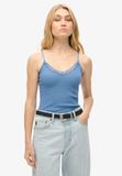 Superdry - Essential camitopje met kanten boord - Dames - Vesten
