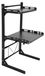 StarTech Magnetronplank - 3-laags plank - Hoogte verstelbaar van 27 tot 67 cm - Lengte verstelbaar van 39 tot 62 cm - 15 kg per plank - Vrijstaand model voor op tafel - Zwart