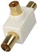 APM Coaxiaal 9,52 mm (1 stekker + 2 aansluiting)