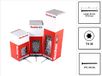 Fischer Power-Fast II FPF II CTP 4,5 x 60 mm BC verzonken kop met binnenster TX20 deeldraad galvanisch verzinkt blauw gepassiveerd - 500 stuks