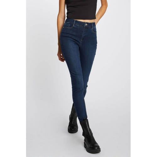 Morgan High Waist Skinny Jeans - Blauw