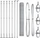 vidaXL - Gaashek - Zeshoekig - Met betonnen voetstuk - 10 x 1,2 m - Mesh