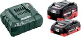 Metabo LiHD basisset 18V (1x 4.0Ah accu + 1x 5.5Ah accu + ASC 55 lader)
