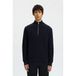Selected Selected trui met ingebreid patroon donkerblauw